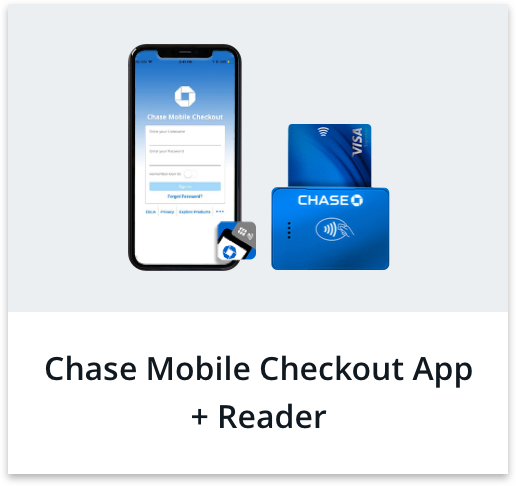 Chase Mobile Checkout App + Reader
