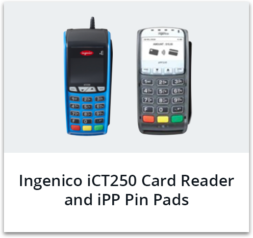 Ingenico ICT250 + iWL 250 Pin Pad