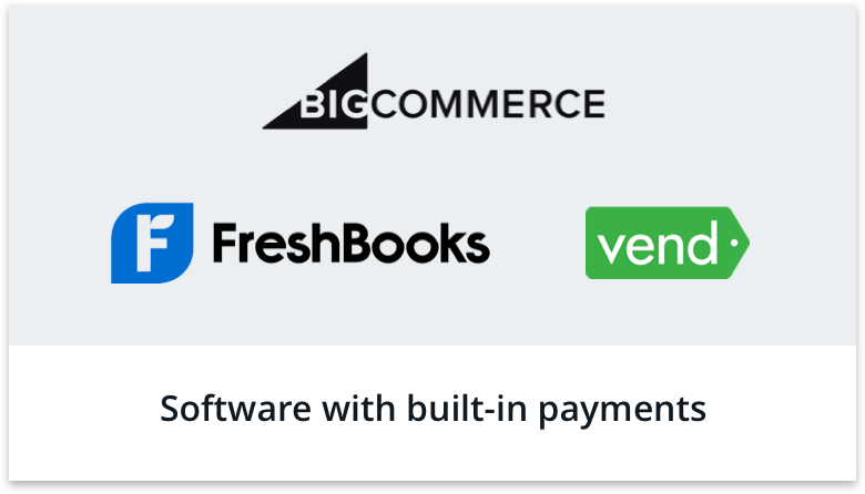 Software with built-in payments